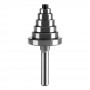 1/8 1/4 5/16 3/8 7/16 1/2 Inch Depth Rabbeting Bit with Interchangeable Bearing Router Bit