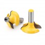 2pcs 1/2 Inch Shank Tenons Router Bit Woodworking Cutter Cabinet Door Tenon Cutter